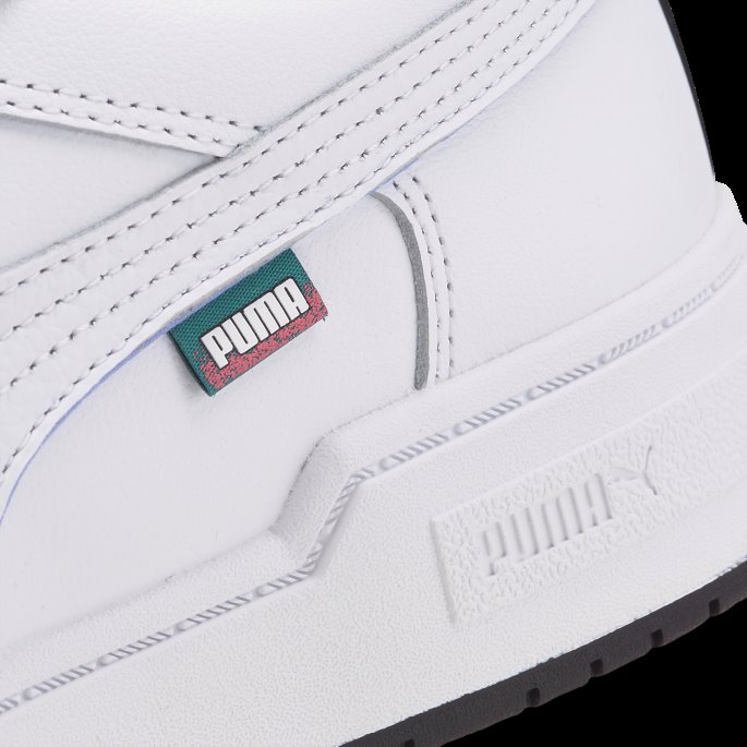 Puma På Tilbud Hvit-solnedgang Glødende Aqua Ca Pro Fandom Joggesko