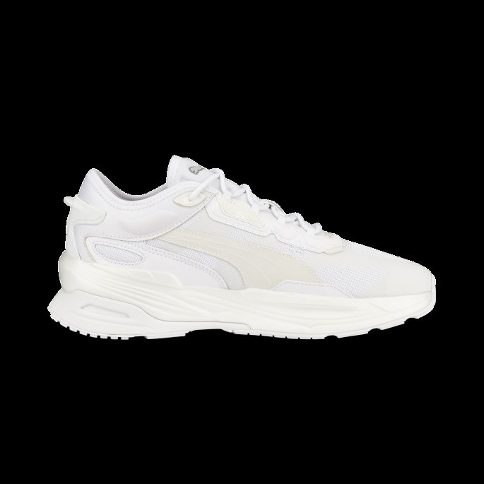Puma På Tilbud Hvit-grå Fiolett Utstrekning Nitro Mono Joggesko