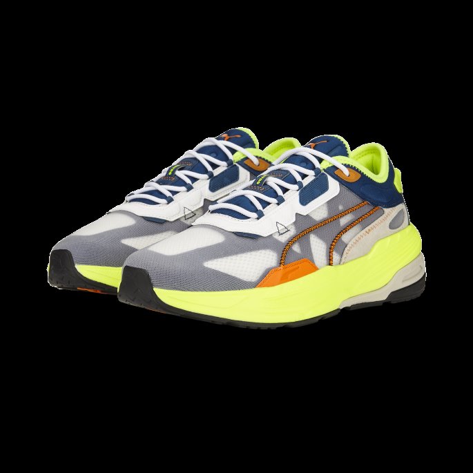 Hvit-seilende Blå Puma På Salg Omfang Nitro Adv Joggesko