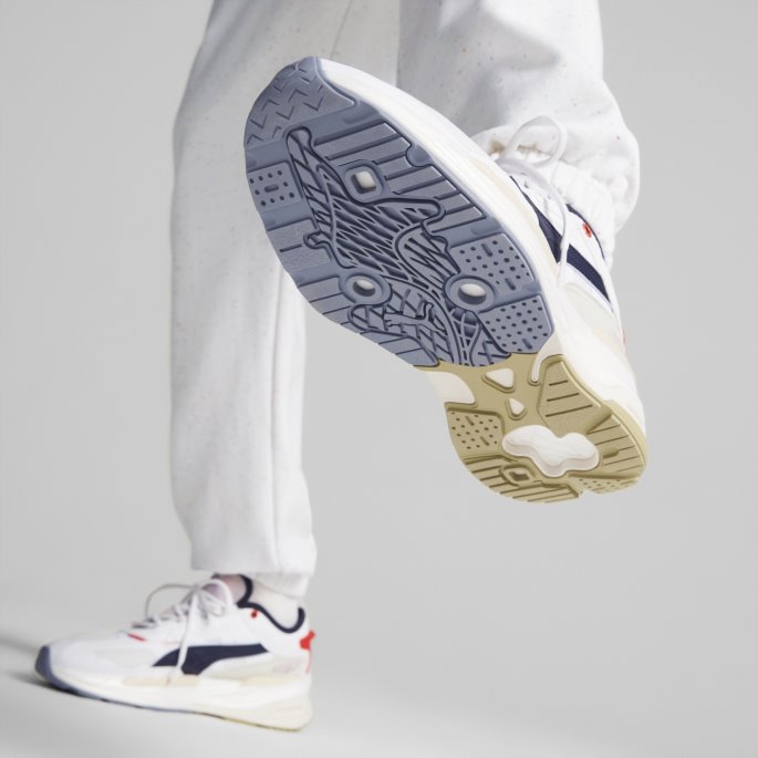 Hvit-urørte Puma På Tilbud Utstrekning Nitro Re:collection Joggesko