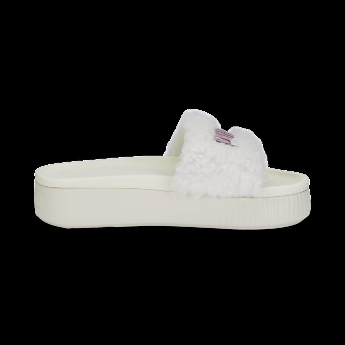 Plattform Sherpa Slides Kvinner Marshmallow-rose Gull Puma På Salg