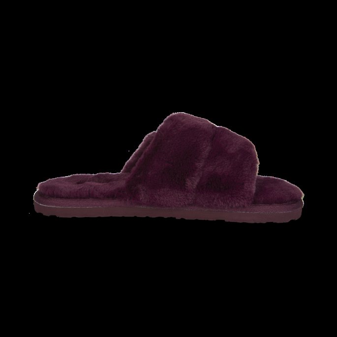 Puma På Tilbud Fluff Solo Dametøfler Aubergine-støvet Orkidé