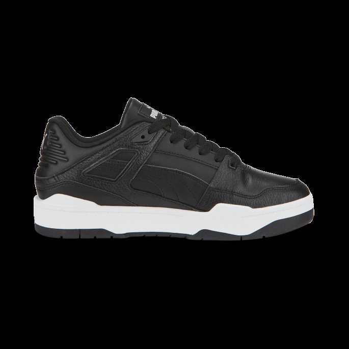 Svart-hvit Slipstream Skinn Joggesko Puma På Salg