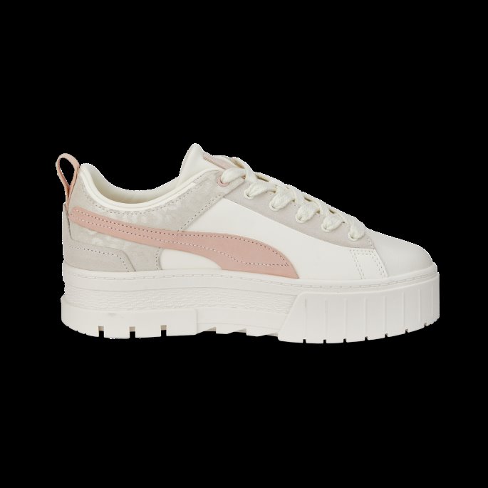 Puma På Tilbud Mayze Sjeldne Dempede Dyrejoggesko Kvinner Marshmallow