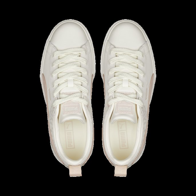 Puma På Tilbud Mayze Sjeldne Dempede Dyrejoggesko Kvinner Marshmallow