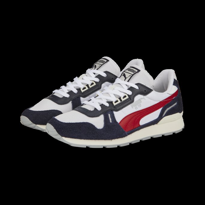 Puma På Tilbud Hvit-peacoat Rx 737 Nye Vintage Joggesko