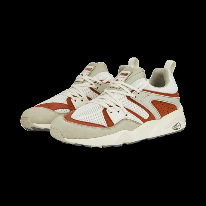 Vaporous Grå-varme Kastanje Puma På Salg Blaze Of Glory Unisex Joggesko