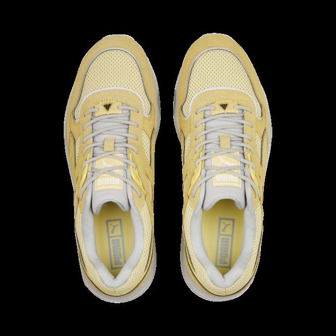 R698 Minerals Sneakers For Menn Blek Sitron-bre Grå Puma På Tilbud