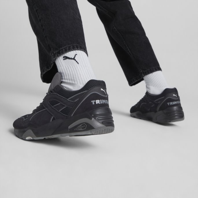 Puma På Tilbud R698 Minerals Joggesko Svart-grå Fiolett