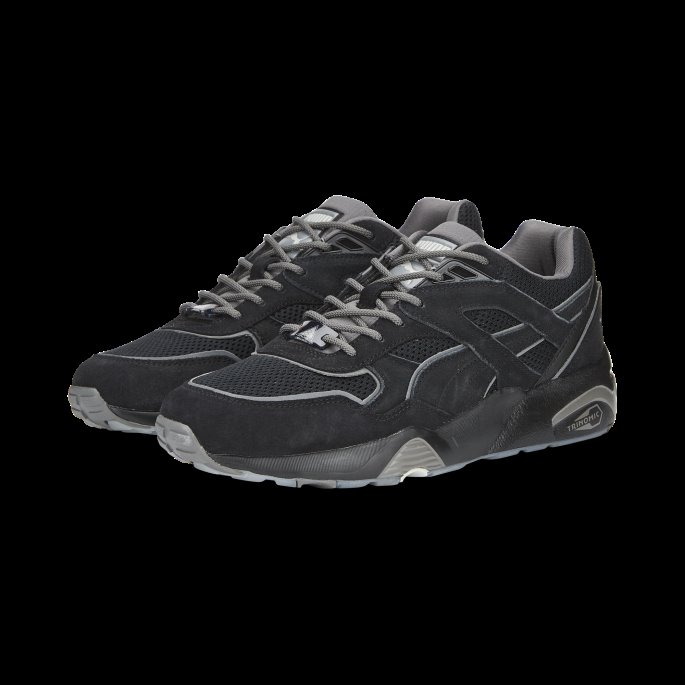 Puma På Tilbud R698 Minerals Joggesko Svart-grå Fiolett