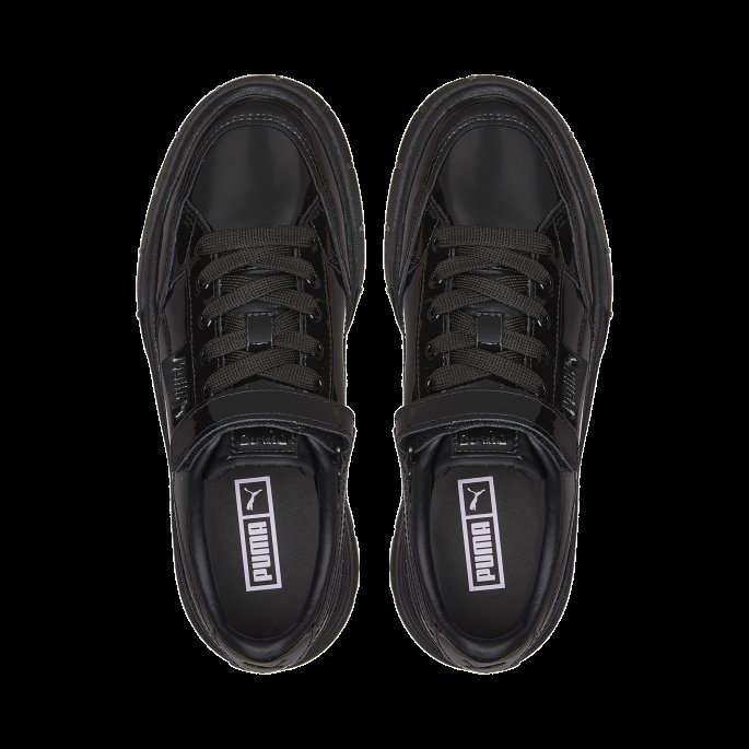 Mayze Stack Patent Joggesko Dame Puma På Tilbud Svart