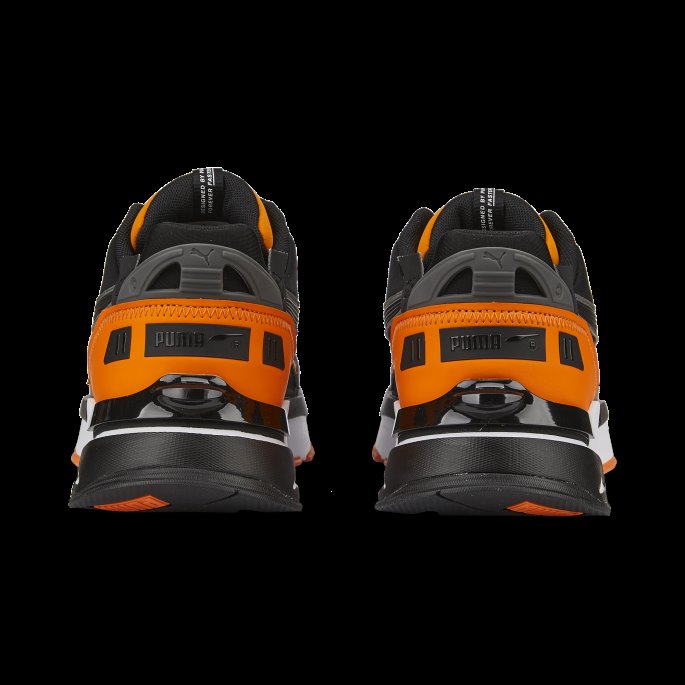 Svart-vibrerende Oransje Mirage Sport Tech Neon Joggesko Puma På Salg