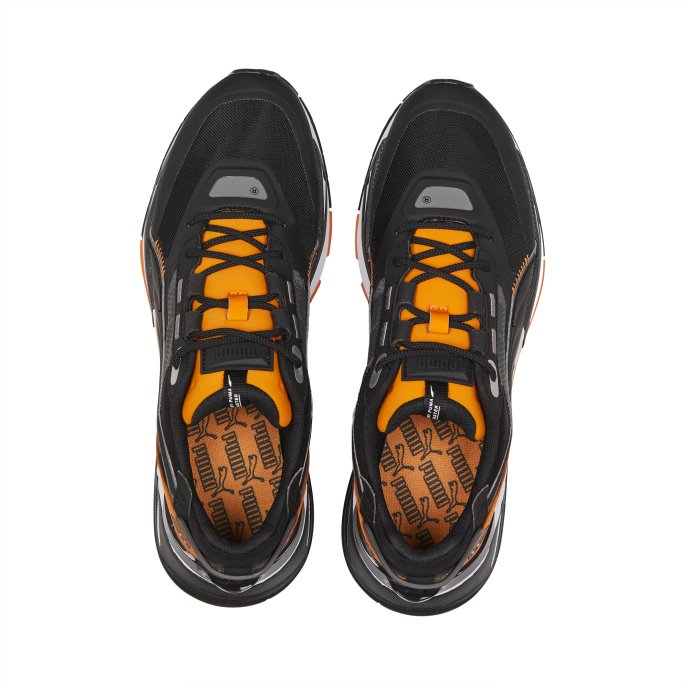 Svart-vibrerende Oransje Mirage Sport Tech Neon Joggesko Puma På Salg