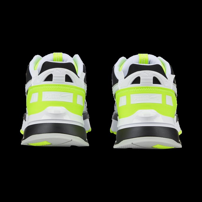 Mirage Sport Tech Neon Joggesko Puma På Tilbud Hvit-lime Squeeze