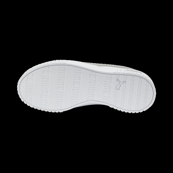 Carina 2.0 Distressed Joggesko Dame Hvit-sølv Puma På Tilbud