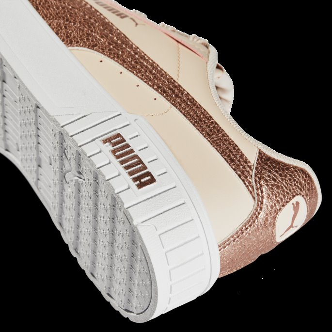 Puma På Tilbud Island Rosa-roset Gull Carina 2.0 Distressed Joggesko For Kvinner