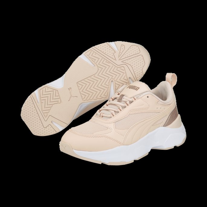 Cassia Distressed Joggesko Kvinner Puma På Tilbud øy Rosa-rose Gull