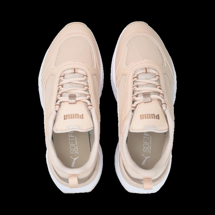 Cassia Distressed Joggesko Kvinner Puma På Tilbud øy Rosa-rose Gull