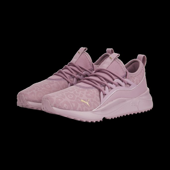 Pacer Future Allure Triple Basics Dame Joggesko Puma På Tilbud Blek Drue-team Gull