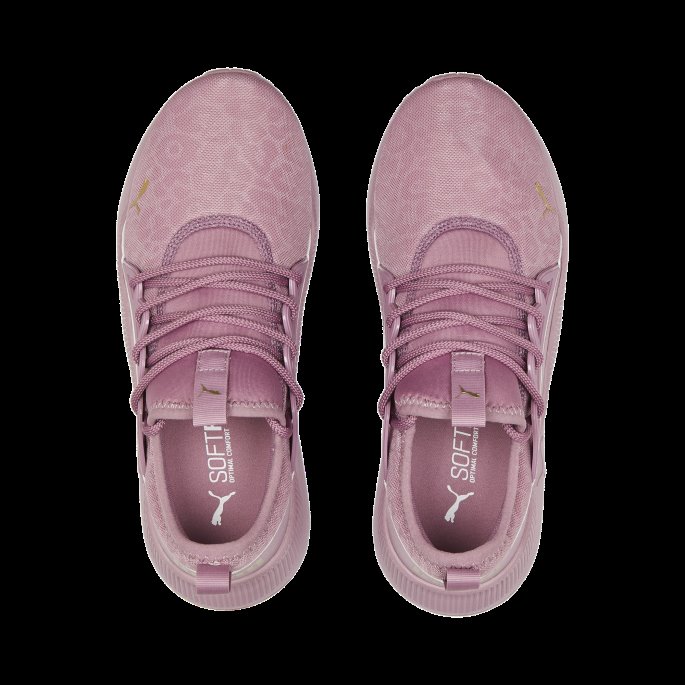 Pacer Future Allure Triple Basics Dame Joggesko Puma På Tilbud Blek Drue-team Gull