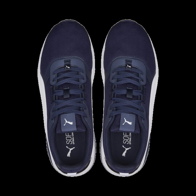Puma På Tilbud Peacoat-white Anzarun Fs Renew Joggesko