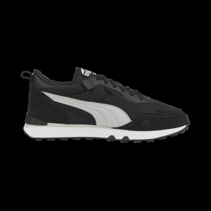 Puma På Tilbud Svart-grå Fiolett Rider Fv Joggesko