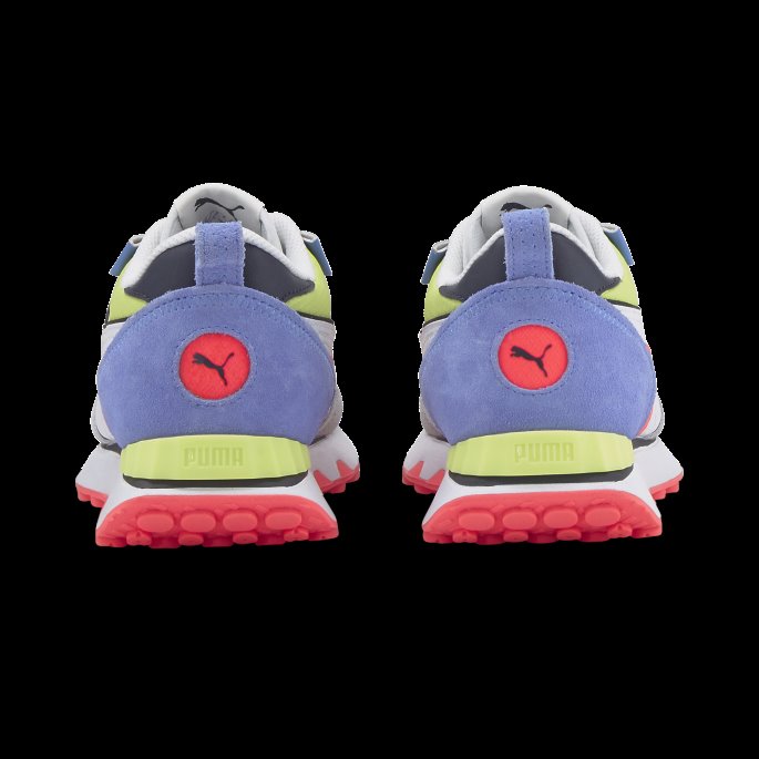 Rider Fv Sneakers Hvit-elektro Lilla Puma På Salg