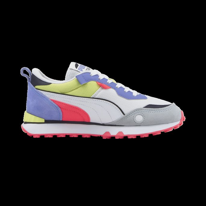 Rider Future Vintage Joggesko Hvit-elektro Lilla Puma På Salg