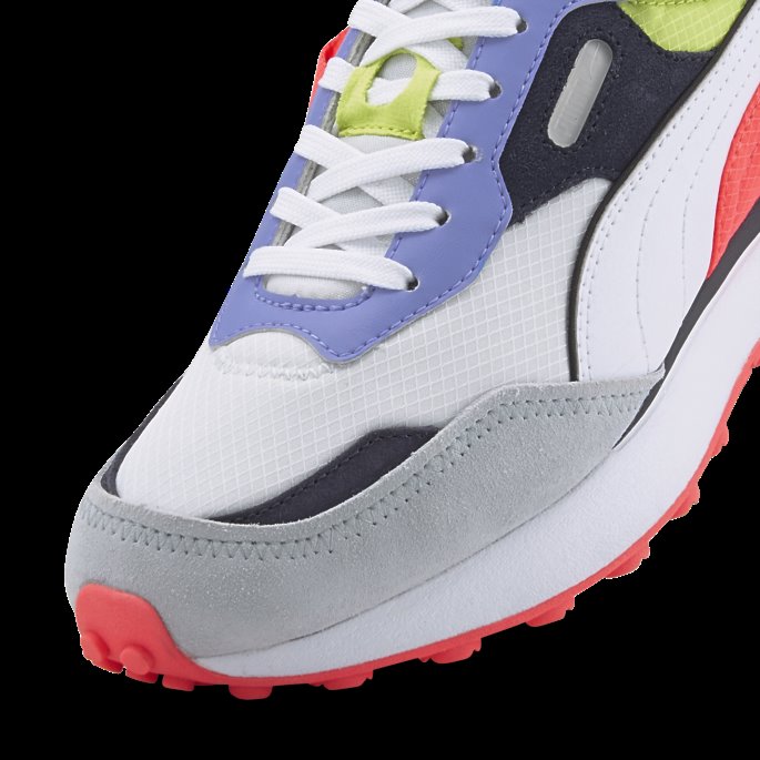 Rider Future Vintage Joggesko Hvit-elektro Lilla Puma På Salg