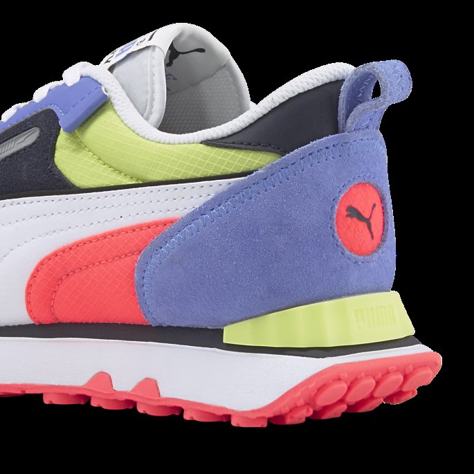 Rider Future Vintage Joggesko Hvit-elektro Lilla Puma På Salg