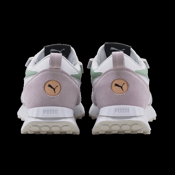 Hvit-lavendel Tåke Rider Fremtidige Vintage Joggesko Puma På Salg