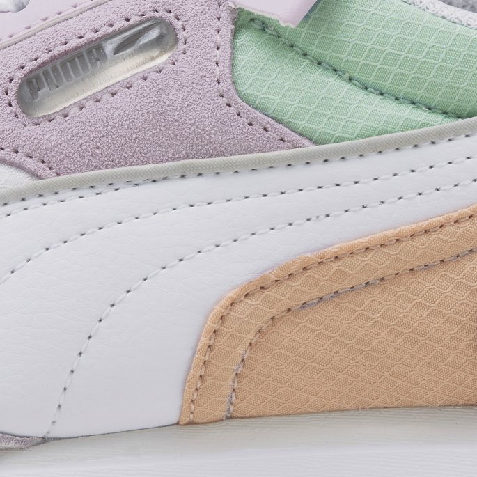 Hvit-lavendel Tåke Rider Fremtidige Vintage Joggesko Puma På Salg