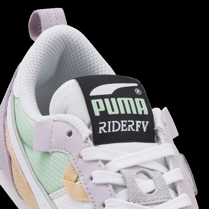 Hvit-lavendel Tåke Puma På Salg Rider Fv Joggesko