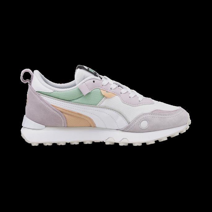 Hvit-lavendel Tåke Puma På Salg Rider Fv Joggesko