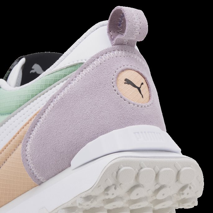 Hvit-lavendel Tåke Puma På Salg Rider Fv Joggesko