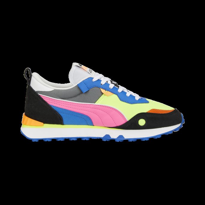 Puma På Tilbud Lime Squeeze-black-royal Rider Fv Joggesko