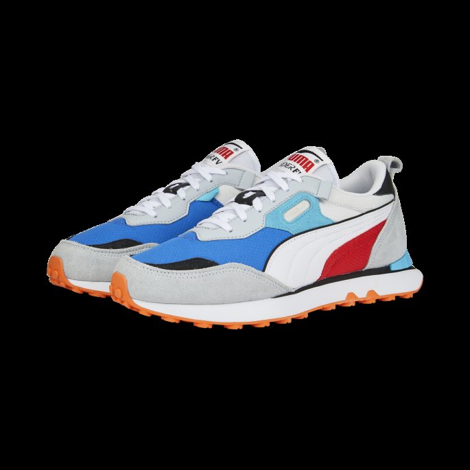 Rider Fv Sneakers White-royal Puma På Salg