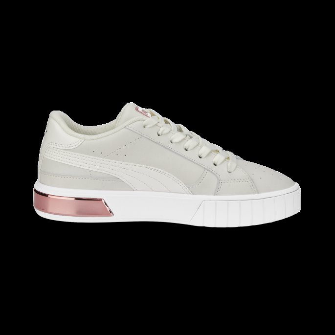 Cali Star Glam Joggesko Kvinner Hvit-rosa Gull Puma På Salg