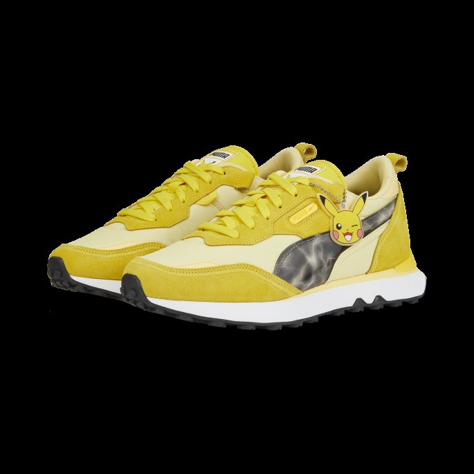 Puma På Tilbud X Pokmon Rider Fv Pikachu Joggesko Empire Gul-blek Sitron