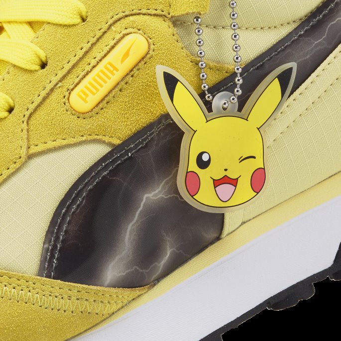 Puma På Tilbud X Pokmon Rider Fv Pikachu Joggesko Empire Gul-blek Sitron