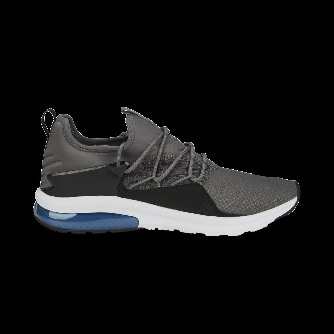 Castlerock-hvit-svart Puma På Tilbud Electron 2.0 Sportsjoggesko