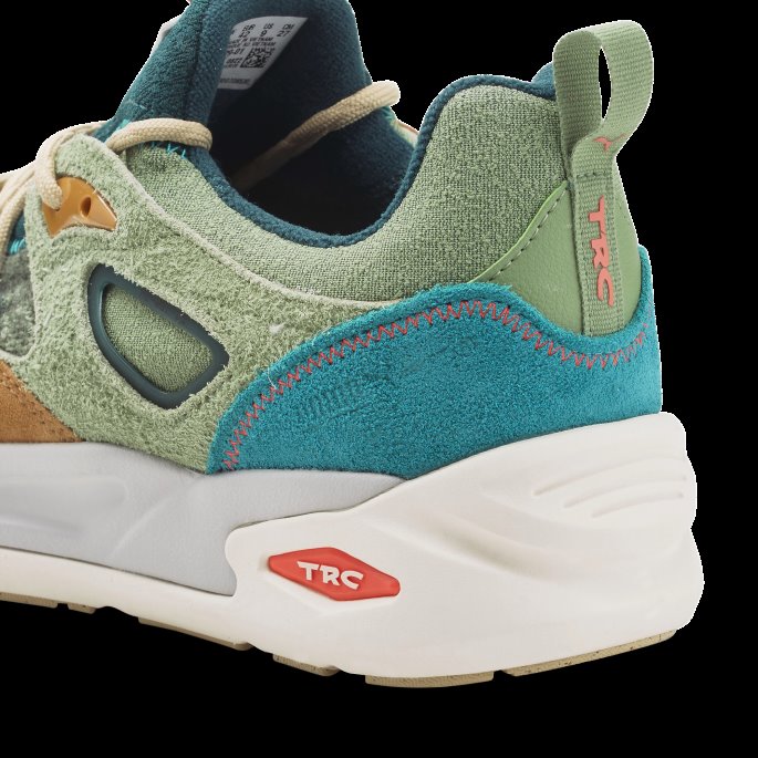 Puma På Tilbud X Barndomsdrømmer Trinomic Blaze Joggesko Desert Tan-dusty Green