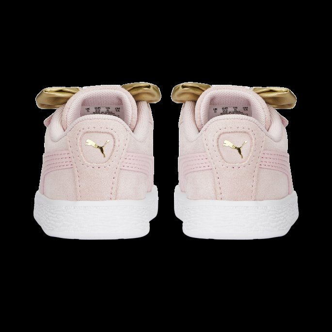 Semsket Klassisk Light Flex Bow V Småbarnssko Mandelblomst-hvit Puma På Tilbud