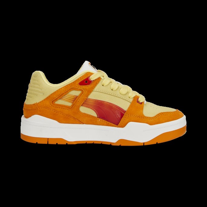 Puma På Tilbud X Pokmon Sliptream Lo Charmander Joggesko Ungdom Mørk Cheddar-blek Sitron