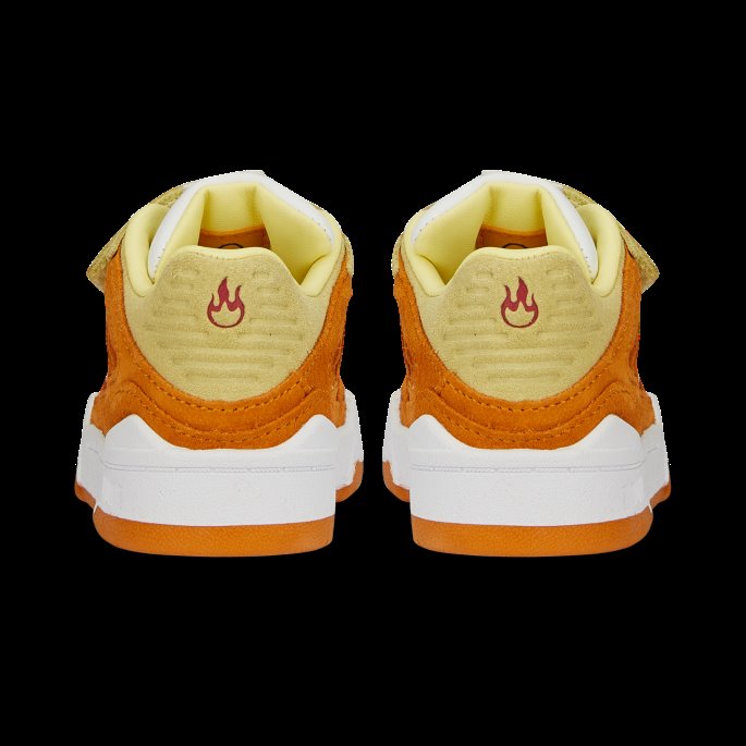 Mørk Cheddar-blek Sitron Puma På Tilbud X Pokmon Slipstream Lo Charmander Alternativ Lukking Joggesko Babyer