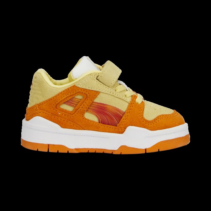 Mørk Cheddar-blek Sitron Puma På Tilbud X Pokmon Slipstream Lo Charmander Alternativ Lukking Joggesko Babyer