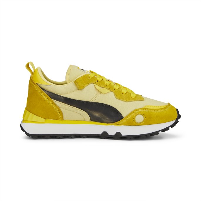 Puma På Tilbud X Pokmon Rider Fv Pikachu Store Barnejoggesko Hvit-empire Gul