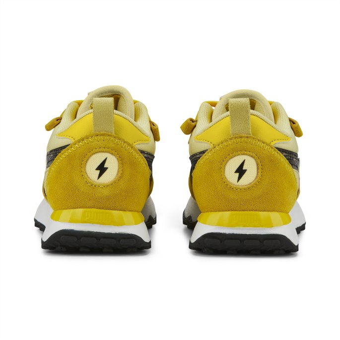 Puma På Tilbud X Pokmon Rider Fv Pikachu Små Barnesko White-empire Gul
