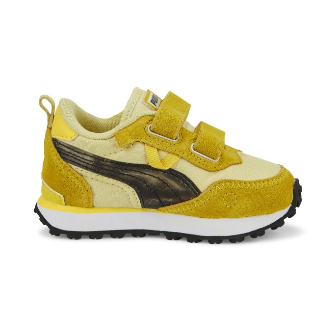 Puma På Tilbud X Pokmon Rider Fv Pikachu Spedbarn Joggesko White-empire Gul