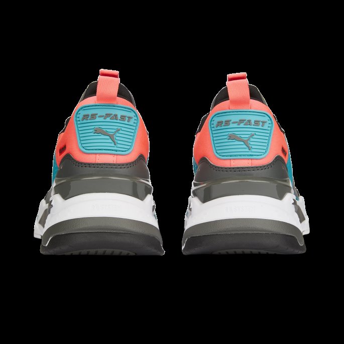 Rs-fast Limiter Sneakers I Semsket Skinn Svart-mørk Skygge Puma På Tilbud